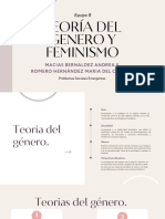 Teoria Del Genero y Feminismo