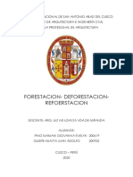 Ambiental Forestacion Deforestacion Reforestacion