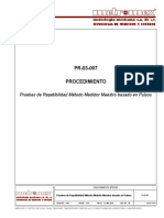 PR-03-007-Rev00-Pruebas de Repetibilidad Pulsos Computadores SPIRIT