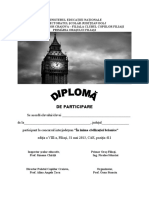 Diploma Participare