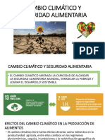 Cambio climático y seguridad alimentaria: efectos y desafíos