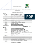 Calendario 2022 MAtualizado Outubro