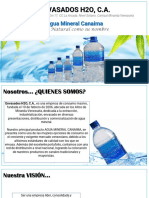 Agua mineral Canaima, líder en envasado de bebidas no alcohólicas
