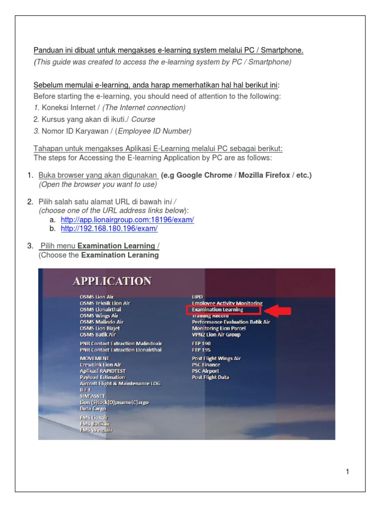 Guide For Elearning System | PDF