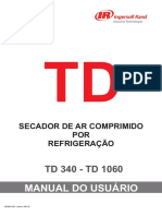Manual secador TD340 - TD1060