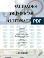 Modalidades Olimpicas Alternativas