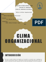 Clima Oganizacional