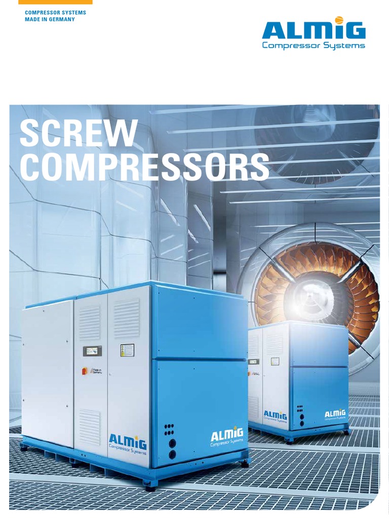 ALMiG Screw Compressor Systems Overview | PDF | Efficient Energy Use ...