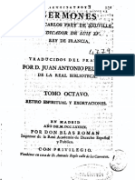 08 - Retiro Espiritual y Exortaciones - Sermones Del P. Carlos Frey de Neuville Predicador de Luis XIV. (I.e. XV.) Rey de Francia