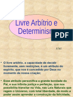 Palestra Livre Arbítrio e Determinismo