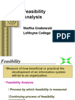 Feasibility Analysis, Whitten Ch. 9