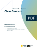 02 - Programación Orientada A Objetos P2 - Clase Servicio