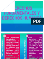 Diferencia Entre Derechos Fundamentales y Derechos Humanos