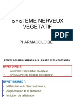 SNV 3 Pharmacologie-Vegetatif