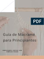 Cómo calcular cuerda para proyectos de macramé