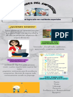 Infografia Perfil Del Emprededor