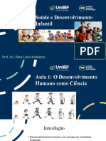 Aula 1 - Desenvolvimento Humano Como Ciência