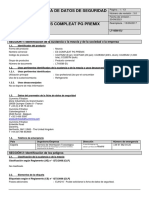 Optimizado para  de Ficha de Datos de Seguridad de Refrigerante Completo PG Premix