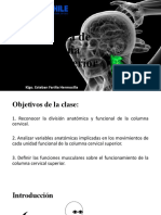 Clase 2 - BiomecaÌ Nica de La Columna Cervical Superior
