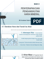 P3. Penyerapan Dan Pengangkutan