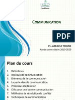 Ommunication: Année Universitaire 2019-2020