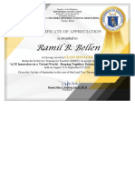 Cert-Appreciation (Ramil B. Bellen-2)