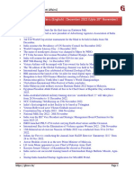 One Liner PDF December (Upto 30 November) English