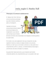 Teoria de Staley Hall