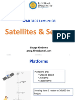 WAR 3102 LEC 08 Satellites and Sensors
