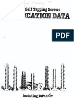 Self Tapping Screw Application Data