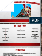 Estructira y Funsiones Del Estado Peruano