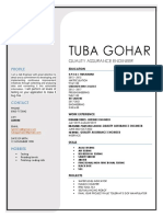 Tuba Gohar: Quality Assurance Engineer