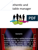Authentic and Adaptable Manager Version 0