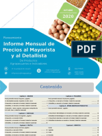 10 Boletín de Precios Agropecuarios Mensual Octubre 2020
