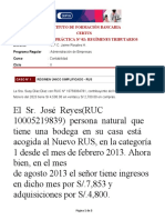 Regímenes tributarios: casos prácticos RUS y RER