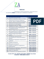 Preforma Sistema de Gestión de Seguridad y Salud en El Trabajo - Mezza y Cia Ltda - Febrero 2016