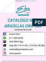 Catalogo Argollas Oro18K No.1 FEB-2022