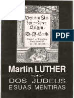 Martinho Lutero, Dos Judeus e Suas Mentiras