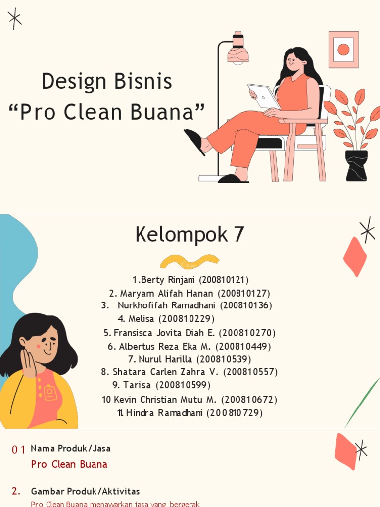 Design Bisnis "Pro Clean Buana" PDF