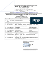 Agenda Kegiatan Siswa 2021 - 2022 SMK Plus Darussalam