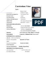 Curriculum Vitae Guadamud Marjorie