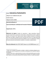 Programa EUO Mecanica Automotriz