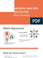 Mobile Application Open Data and City Hub