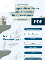 Membangun Jiwa Usaha Melalui Pelatihan Kewirausahaan