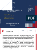 SESIÓN 1. TEORÍA GENERAL DEL DERECHO DE OBLIGACIONES