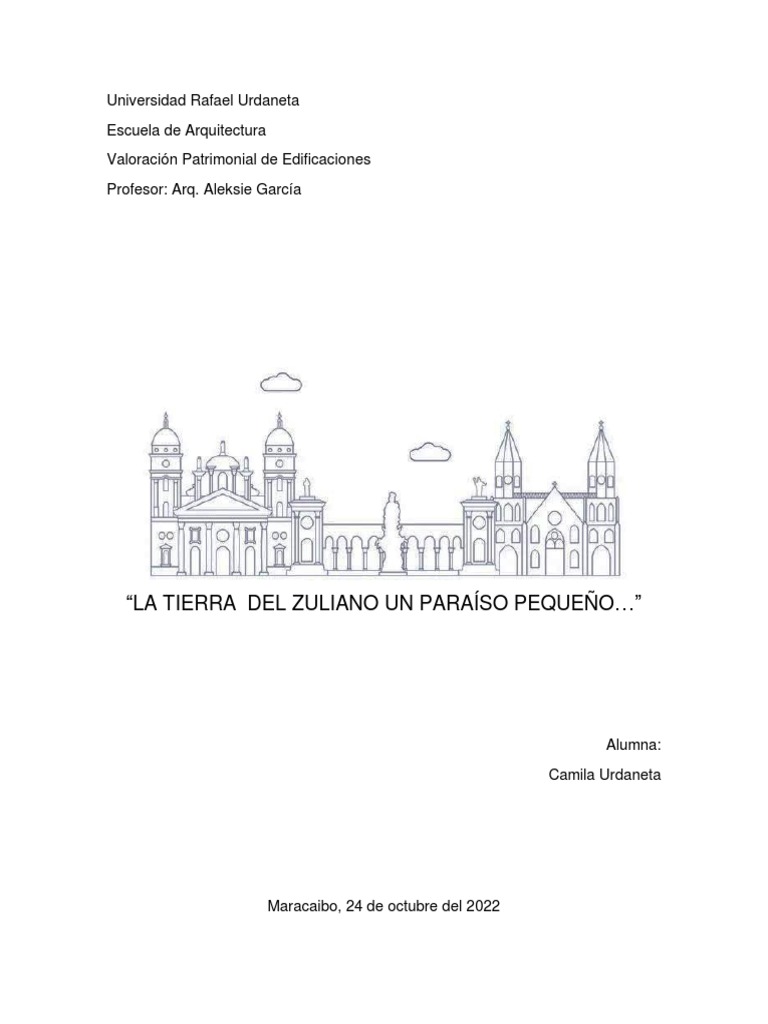 La Tierra Del Zuliano Un Paraíso Pequeño Valoración PDF Venezuela