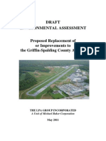 Draft Environmental Assessment For The Replacement of The Griffin-Spalding County Airport