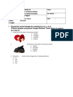 Soal Uh Tema 6