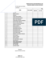 Format Penilaian Ujian Praktek Penjas SD