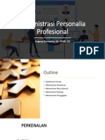 Administrasi Personalia 2023